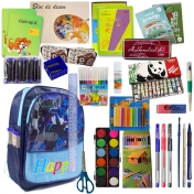 Ghiozdan echipat clasele 1-2, model baieti