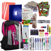 Ghiozdan echipat clasele 9-12, model fete