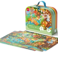 Puzzle geanta cadou 212 piese efect luminos VALEA MUZICALA 4.5+ ani Deli