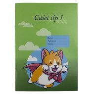 Caiet tip I, 24 file 5 buc/set