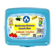 Cutie compartimentata pentru mancare 11x14x7 cm