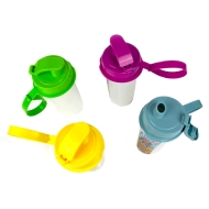 Sticla din plastic pentru apa, cu capac, 400 ml.