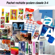 Pachet rechizite scolare clasele 3 - 4